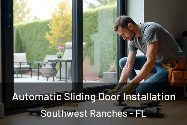 Automatic Sliding Door Installation Southwest Ranches - FL