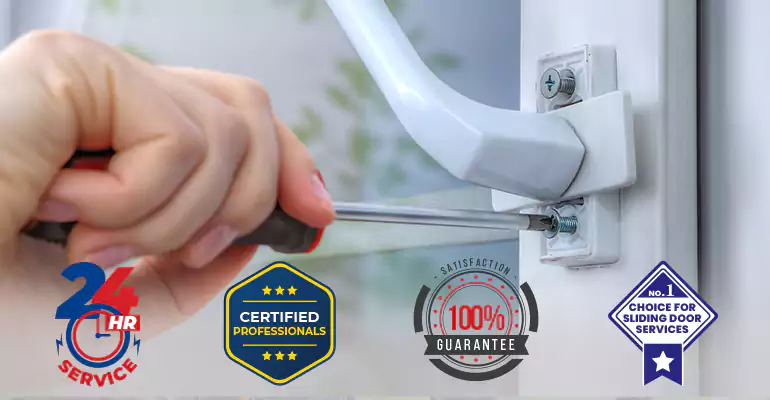 Broken Patio Door Handle Repair in Southwest Ranches