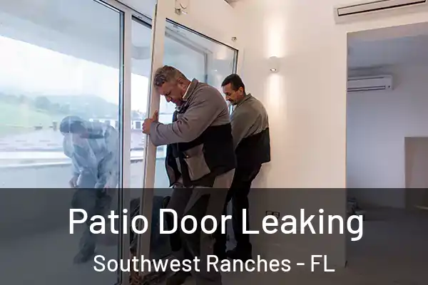 Patio Door Leaking Southwest Ranches - FL