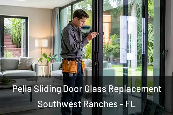 Pella Sliding Door Glass Replacement Southwest Ranches - FL